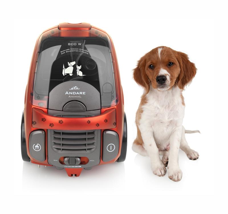 Podlahový vysavač ETA Andare Animal 149390020 červený
