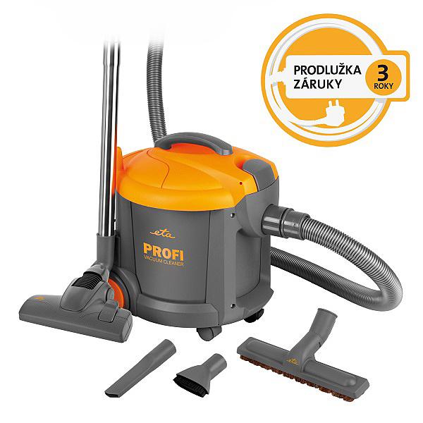 Víceúčelový vysavač ETA Profi 046790010 šedý/žlutý