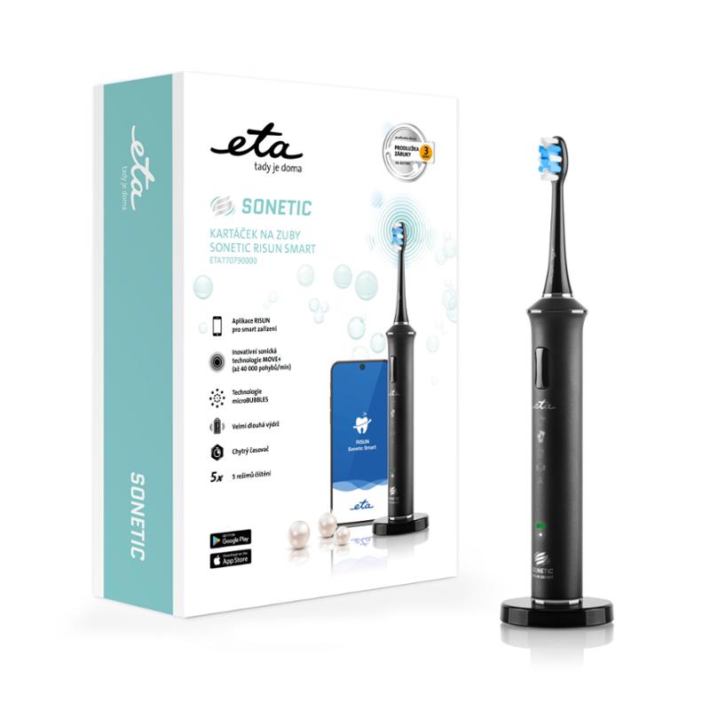 Zubní kartáček ETA Sonetic 7707 90000 černý