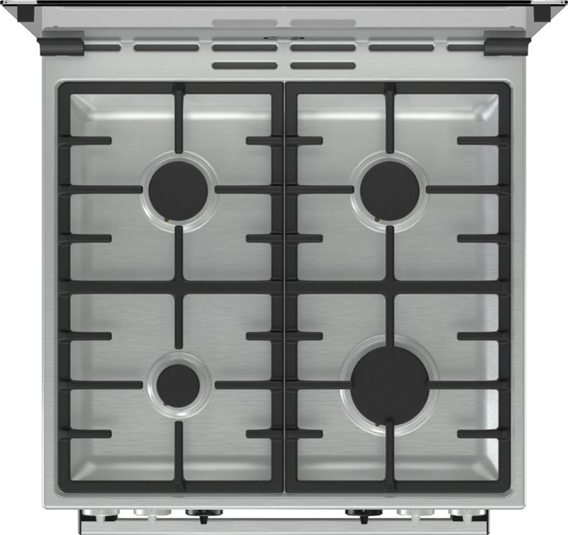 Kombinovaný sporák Gorenje K6351XF nerez