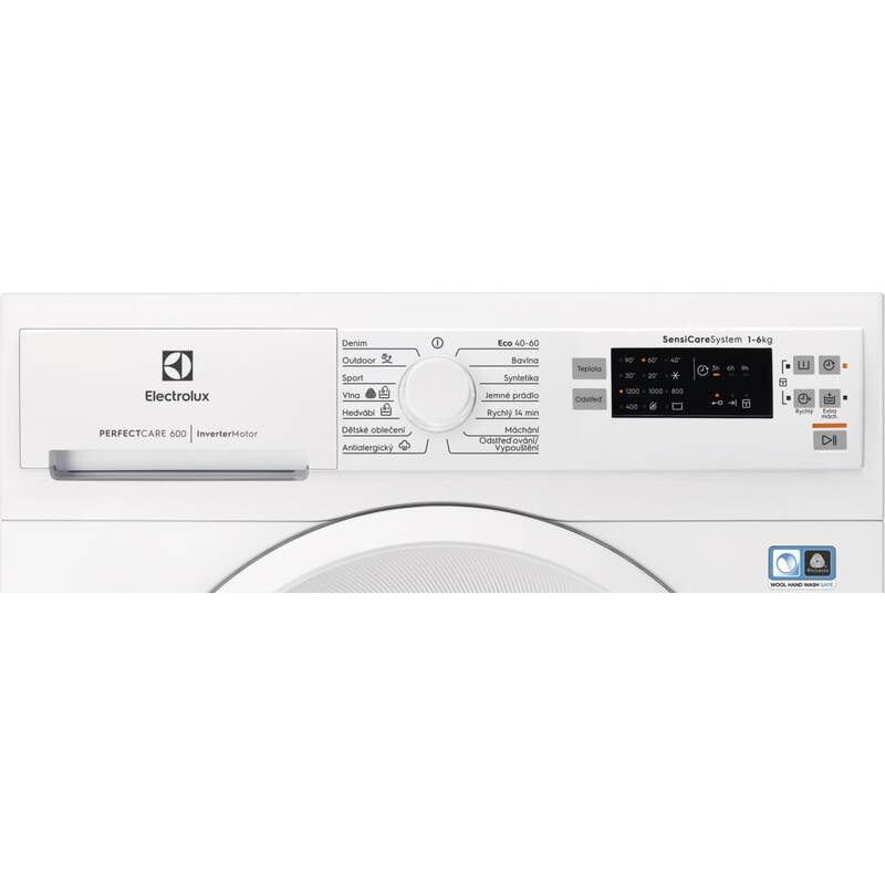 Pračka Electrolux PerfectCare 600 EW6SN526WC bílá