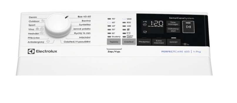 Pračka Electrolux PerfectCare 600 EW6T4272C bílá