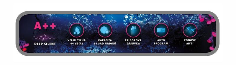 Myčka nádobí ETA 238090000D bílá 