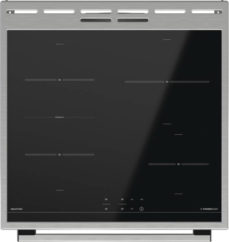 Indukční sporák Gorenje EIT6355XPD HomeMade nerez