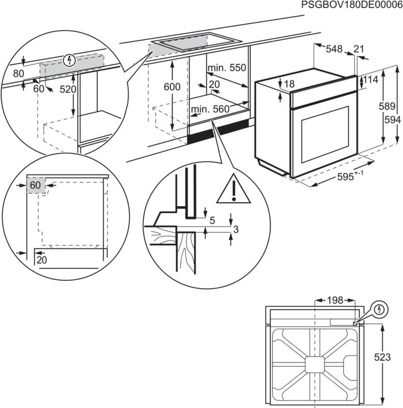 Trouba Electrolux EOE7P31X nerez
