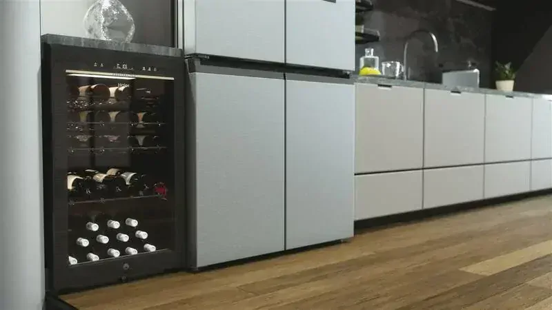 Vinotéka Haier HWS49GAE černá