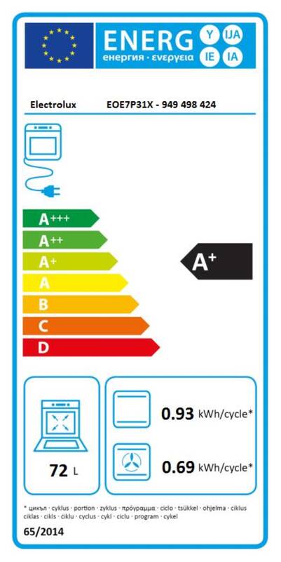Trouba Electrolux EOE7P31X nerez