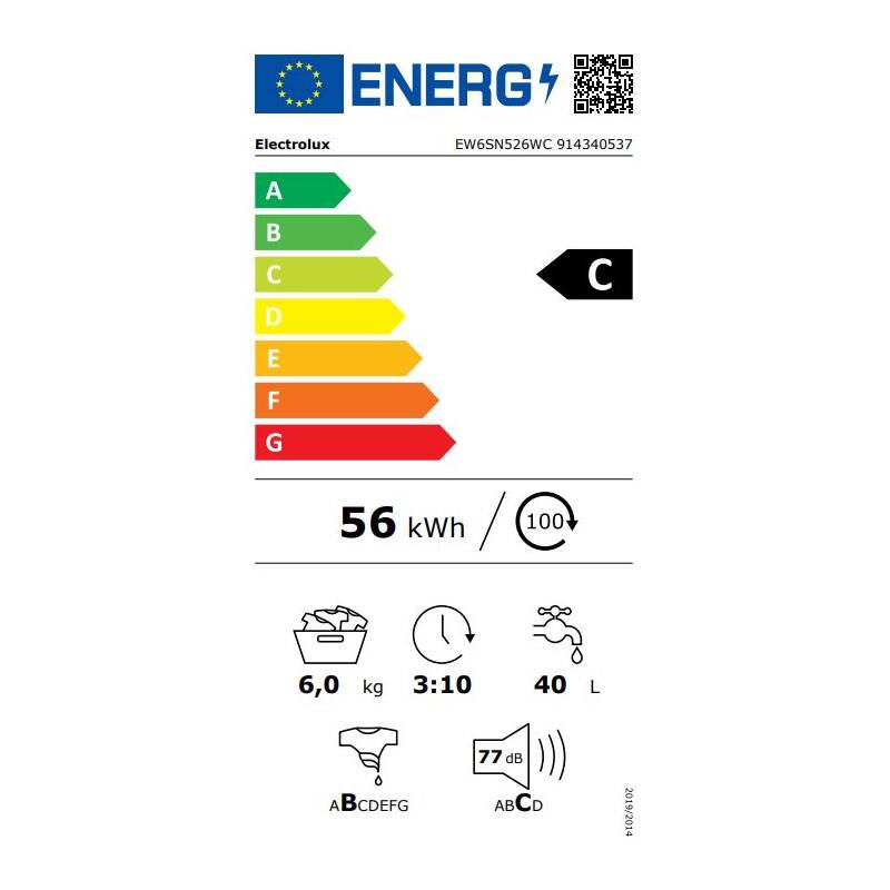 Pračka Electrolux PerfectCare 600 EW6SN526WC bílá
