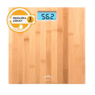 Osobní váha ETA Bamboo 9780 90000 hnědá