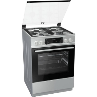 Kombinovaný sporák Gorenje K6351XF nerez